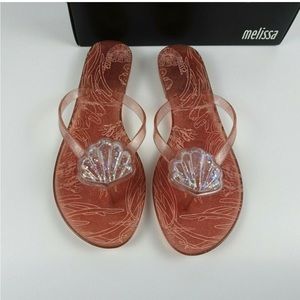 MELISSA Harmonic Flip Flop
Sandals Scalloped Shell Scented Size 3